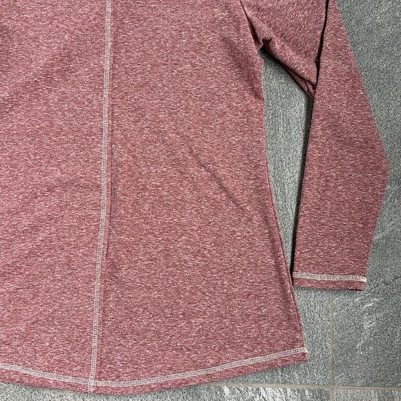 EUC Soft Surroundings Brinley Cowl Mock Neck Oversized Tunic Top Heather Pink XS - Picture 11 of 15